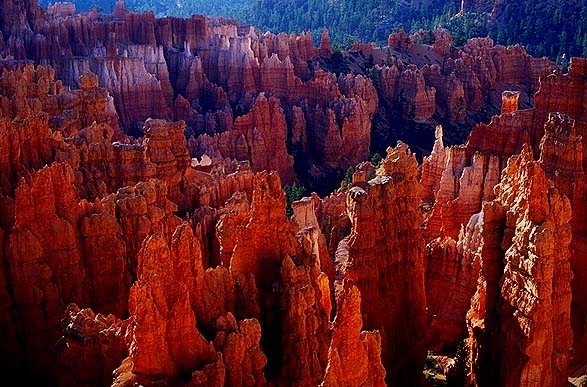 Bryce Canyon National Park, Utah, United States of America
: Sunrise; Geological Formations.