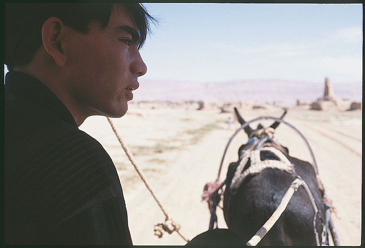 Gaochang, Xinjiang, People's Republic of China
: Ruins and Restorations; People You Meet.