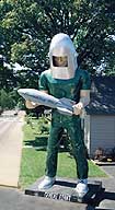 The Gemini Giant at the Launching Pad<br>Wilmington, Illinois