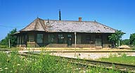 Neglected train station; Chenoa, Illinois