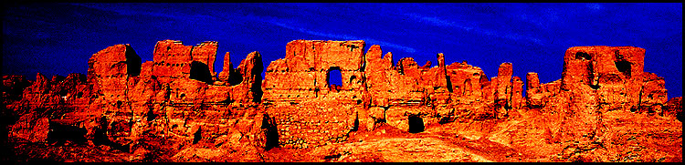 Jiaohe, Xinjiang, People's Republic of China
: Ruins and Restorations; Abstractions.