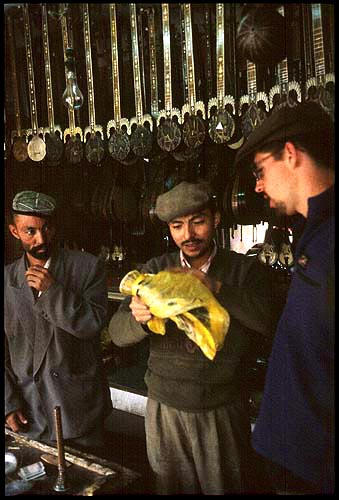 Kashgar, Xinjiang, People's Republic of China
: People You Meet; Food Stalls and Markets.