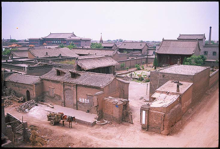 Pingyao, Shanxi, People's Republic of China
: Temples; Homes.