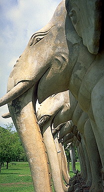 Sukhothai, Thailand
: Ruins and Restorations.