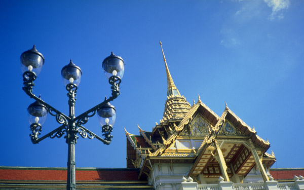 The Grand Palace<br>Bangkok, Thailand: The Grand Palace, Bangkok, Thailand
: Buildings; The Grand Palace.