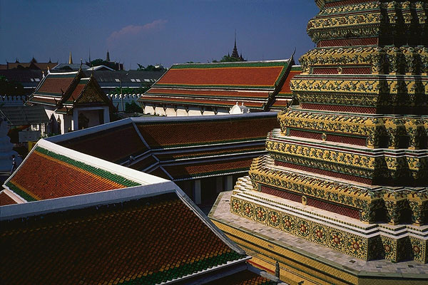 Wat Pho<br>Bangkok Thailand: Wat Pho, Bangkok, Thailand
: Buildings; Temples.