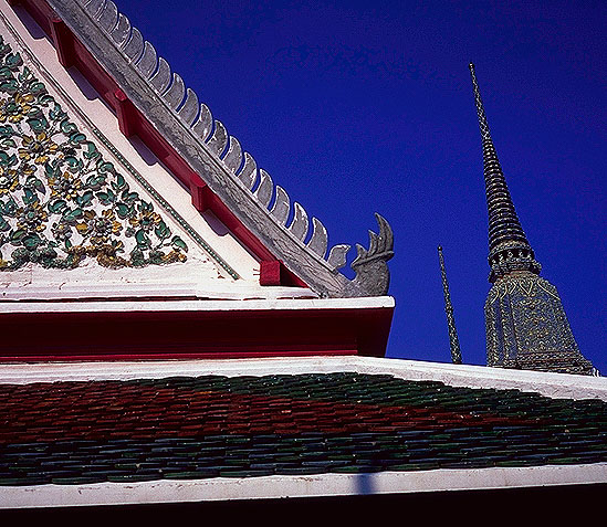 Wat Pho<br>Bangkok Thailand: Wat Pho, Bangkok, Thailand
: Abstractions; Temples.