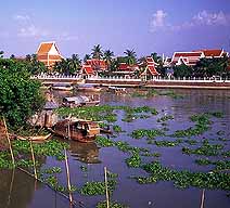 Temple across the River :: Ayuthaya, Thailand