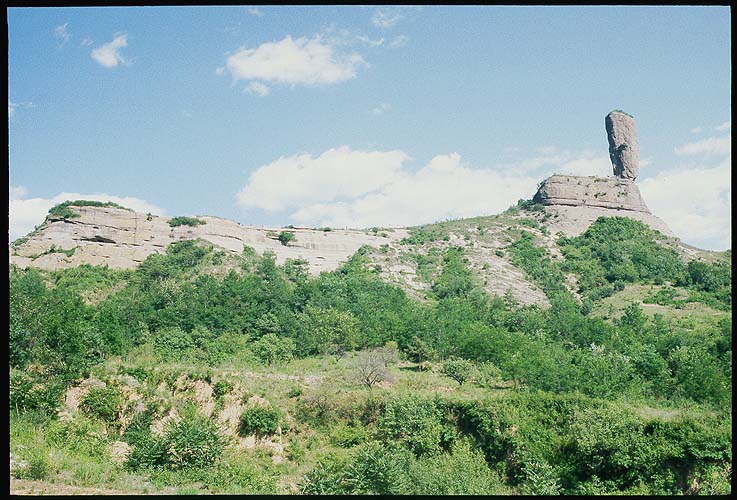 Hammer Rock :: Chengde, Hebei Province: Chengde, Hebei, People's Republic of China
: Landscapes; Geological Formations.
