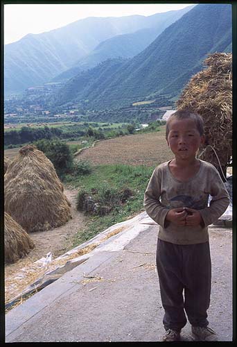 The Farmer's Son: Xiahe to Linxia, Gansu, People's Republic of China
: People You Meet; Farmland.