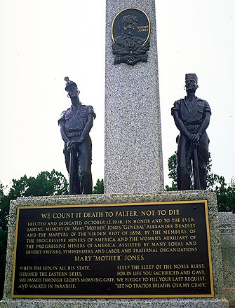 Mother Jones Memorial<br>Mt Olive, Illinois: Mt. Olive, Illinois, United States of America
: Landmarks.