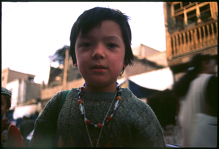 Fresh Young Face<br><br>Kashgar :: Xinjiang, China: Kashgar, Xinjiang, People's Republic of China
: People You Meet.