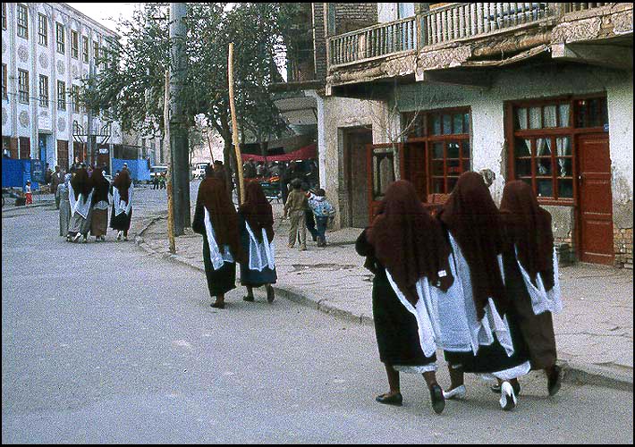 Muslim Women<br><br>Kashgar :: Xinjiang, China: Kashgar, Xinjiang, People's Republic of China
: City Scenes; People You Meet.