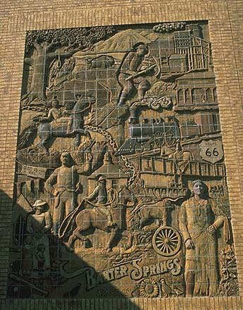 Brickwork<br>Baxter Springs, Kansas: Baxter Springs, Kansas, United States of America
: Signs; Artful Impressions.