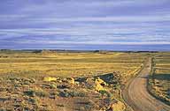 Heading for Chaco Canyon :: Near Thoreau, New Mexico
