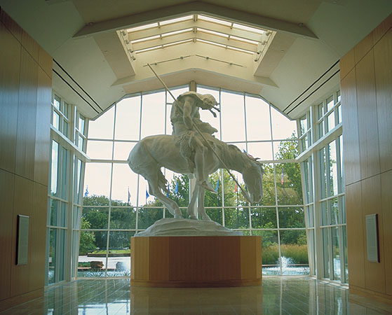 The Trail of Tears<br>Cowboy Hall of Fame<br>Oklahoma City, Oklahoma: Oklahoma City, Oklahoma!, United States of America
: Statues; Museums.