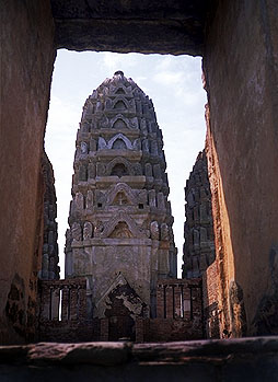 Khmer Style Phrang<br>Sukhothai, Thailand: Sukhothai, Thailand
: Ruins and Restorations.