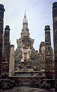 Small Buddha;  Big Temple :: Sukhothai, Thailand