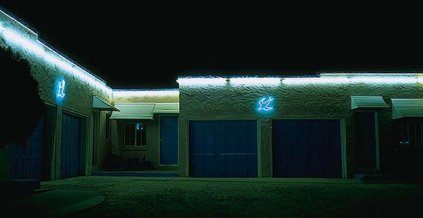 The Blue Swallow<br>Tucumcari, New Mexico: Tucumcari, New Mexico, United States of America
: Motels and Motor Courts; Neon.