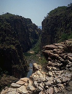 Twin Falls<br>Kakadu National Park<br>Northern Territory, Australia: Twin Falls, Northern Territory, Australia
: Landscapes; Geological Formations.