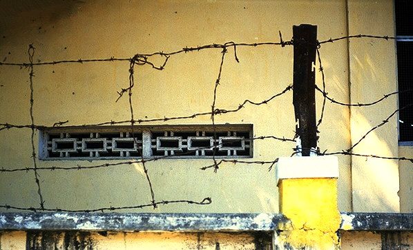 Barbed Wire<br>Nha Trang, Vietnam: Nha Trang, Vietnam
: City Scenes; Abstractions.