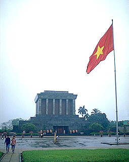 Ho Chi Minh Mausoleum<br>Hanoi, Vietnam: Hanoi, Vietnam
: Buildings; City Scenes.