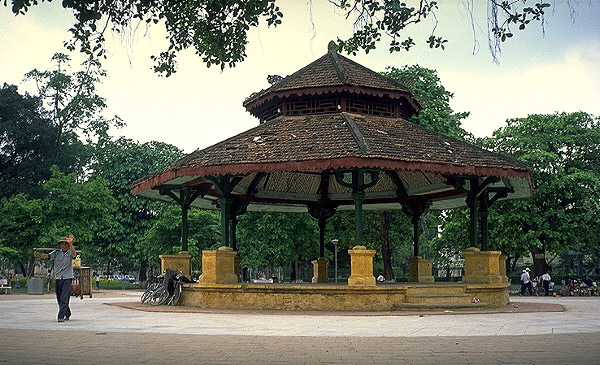 French Gazebo<br>Hanoi, Vietnam: Hanoi, Vietnam
: City Scenes; People You Meet.
