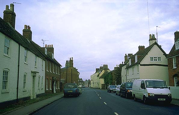 An English Town<br>Woburn, England.: Woburn, England, United Kingdom
: Towns.