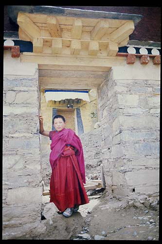 An acquiescence to pose.: Xiahe -- Labrang Si, Gansu, People's Republic of China
: People You Meet.