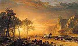 The Oregon Trail; Albert Bierstadt; 1867