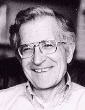 A picture of Noam Chomsky, political dissident, USA