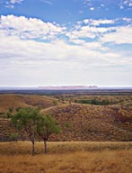 A picture of Gosse Bluff; Northern Territory, Australia