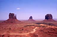 Clint Eastwood Rode Here; Monument Valley Navajo Park; Utah, USA
