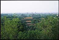 The View North from Jinshan, looking away from :: The Forbidden City :: Beijing, China