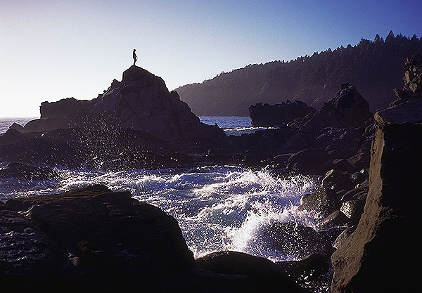 The Rock King<br>Northern California, USA: California Coast, California, United States of America
: Coastal Shoreline Scenes; Landscapes.
