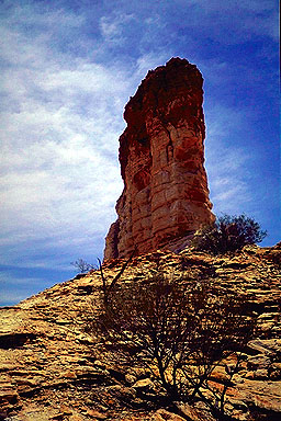 Chamber's Pillar<br>Northern Territory, Australia: Chamber's Pillar, Northern Territory, Australia
: Geological Formations; Landmarks.