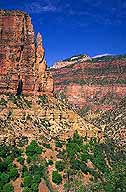Views from the Bright Angel Trail :: Grand Canyon, North Rim :: Arizona, USA