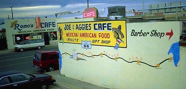 Joe and Aggies Cafe<br>Holbrook, Arizona: Holbrook, Arizona, United States of America
: Eat-Drink; Signs.