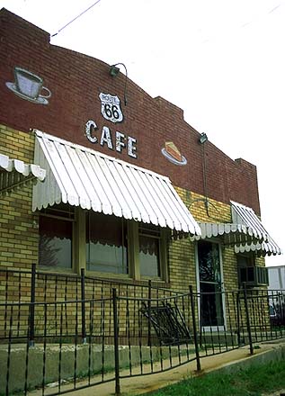 Route 66 Cafe<br>Litchfield, Illinois: Litchfield, Illinois, United States of America
: Eat-Drink; Landmarks.