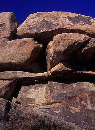 Hidden Valley Abstraction<br>Joshua Tree National Monument<br>California, USA: Joshua Tree National Monument, California, United States of America
: Geological Formations; Abstractions.