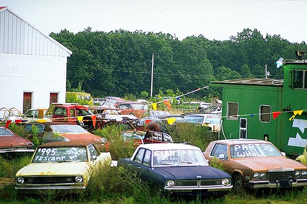 Gone to seed.<br>Joplin, Missouri: Missouri Route 66, Missouri, United States of America
: Cars; Ruins and Restorations.