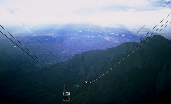 From Sandia Peaks<br>Albuquerque, New Mexico: Albuquerque, New Mexico, United States of America
: Landscapes; Engineering Feats.