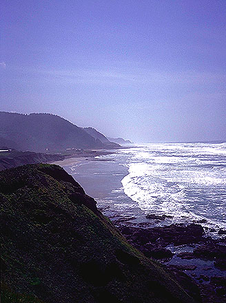 Lighthouse<br>Oregon, USA: Oregon Coast, Oregon, United States of America
: Coastal Shoreline Scenes; Landscapes.