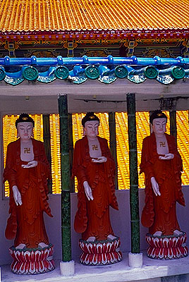 Temples of Penang<br>Penang, Malaysia: The Island of Penang, Peninsular Malaysia, Malaysia
: Temples; Buddha Images.