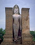 Tall Standing Buddha :: Sukhothai, Thailand