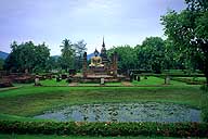 Another Buddha with Sash :: Sukhothai, Thailand