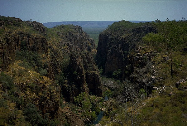 Twin Falls<br>Kakadu National Park<br>Northern Territory, Australia: Twin Falls, Northern Territory, Australia
: Landscapes; Geological Formations.