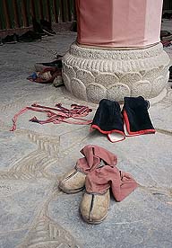 More boots.<p>Labrang Si, Xiahe :: Gansu Province, China
