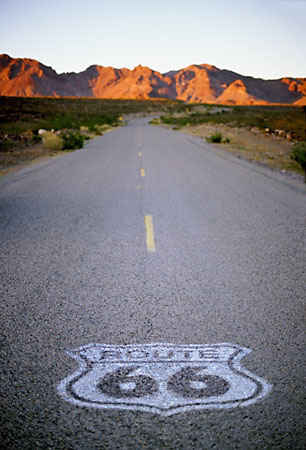 The Shield<br>Below the South Pass, Arizona: Arizona Route 66, Arizona, United States of America
: On The Road; Geological Formations.
